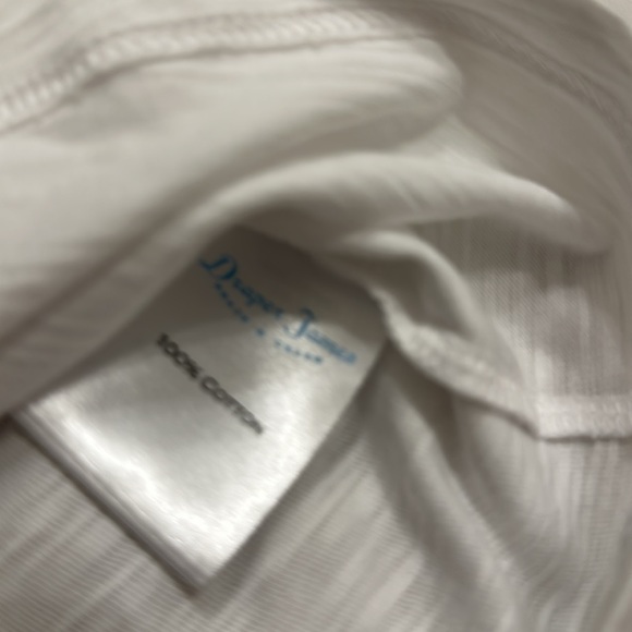 Draper James white football fan T Shirt - Picture 4 of 4